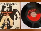 45 RPM LED ZEPPELIN IMMIGRANT SONG  ITALY PS  1970 