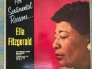 ELLA FITZGERALD For Sentimental Reasons LP  Decca  