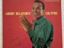 Harry Belafonte Calypso signed vinyl RCA LPM-1248