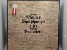 Gustav Mahler Symphonies 1-10 Leonard Bernstein 15 LP 