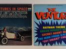 Vtg 2 LP Albums: Ventures In Space BST-8027 & 