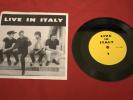 BEATLES LIVE IN ITALY 45 RPM RECORD