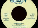 SCACY & THE SOUND SERVICE Sunshine 45 Scacy Records 