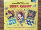 Walt Disney Brer Rabbit LP Vinyl Record 3907 