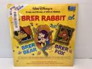 Walt Disney Brer Rabbit LP Vinyl Record & 