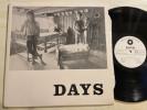 Days Self Titled LP Spectator Records Psych 