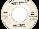 Lorraine Chandler - I Cant Hold On 