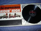 IMPRESSIONS LP RIDIN HIGH  & CURTIS MAYFIELD