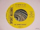 THE APPRECIATIONS UNPLAYED SPORT SOUL 45 RPM