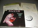ELVIS PRESLEY : 4 RARE WHITE LABEL LP 70ER