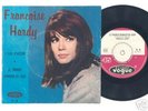 FRANCOISE HARDY rare GREEK 45 + UNIQUE PS 