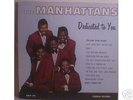 MANHATTANS Dedicated..LP on Carnival  VG++