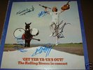 THE ROLLING STONES SIGNED LP, COA