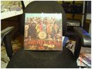 BEATLES FRENCH SGT PEPPER  LP GREEN VINYL