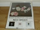 NEW ORDER PETER SAVILLE ORIGINAL POSTER 1983 USA RARE