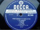 FROM GENESIS TO REVELATION ORIG UK LP