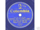 Rudy Vallee on Blue Wax Columbia 2725-D     78