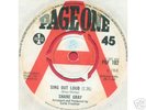 SHANE GRAY UK female MOD DANCER Page One 45 LISTEN 