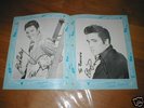 ELVIS PRESLEY 11 ORIGINAL AUTOGRAMME