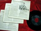 3) EP Set-Gene Vincent BLUE JEAN BOP 45RPM,Pic Sleeves