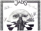 JADIS DEBUT LP fully SIGNED inc ROTHERY (marillion) iq