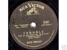 Philippines ELVIS PRESLEY Trouble 78RPM RARE