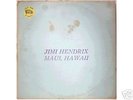 JIMI HENDRIX Maui,Hawaii Original TMOQ Red Vinyl LP