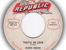 GLENN REEVES rockabilly 45 on Republic (1955)