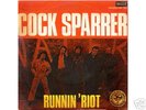 COCK SPARRER RUNNIN RIOT SPAIN OI PUNK 7' skinhead