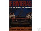 RIVIERAS- LETS HAVE A PARTY RARE SURF GARAGE HOT ROD LP
