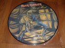IRON MAIDEN  PIECE OF MIND PROMOTIONAL PICTURE DISC LP.