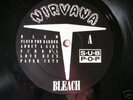 NIRVANA - Bleach ORIGINAL SUB POP PRESSING LP