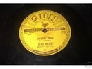 ELVIS SUN LABEL 78 MYSTERY TRAIN & RCA TOO MUCH ex cond