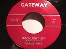 RARE GROUP Ronald Mark on Gateway Label 45rpm