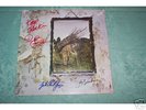 LED ZEPPELIN group signed ALBUM LP by BONHAM + 3 w/COA