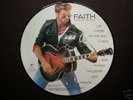 George Michael Faith Australian picture disc LP.