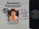 VERY RARE AUTOGRAPHED MARIA STADER SWISS ST LP NR