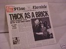 VERY  RARE collectable JETHRO TULL  LP Thick as a Brick
