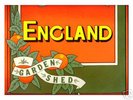 ENGLAND - GARDEN SHED - VERY RARE UK LP - NEAR MINT