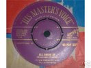 Elvis Presley - All Shook Up - Gold HMV 45 - RARE