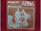 SINGLE ABBA-WITH COVER-MADE IN CHILE  70's 
