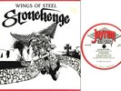 STONEHENGE - WINGS OF STEEL - RARE NZ METAL LP -