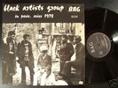 BLACK ARTIST GROUP In Paris 1973 BAG LP