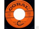 FRANCES BURNETT Miss You So 1959 CORAL 45 VG+