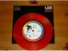 U2 DESIRE RARE AUSTRALIAN LIMITED EDITION RED VINYL 7