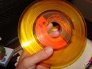 rare - YES  Yellow vinyl ROUNDABOUT   PROMO 45  PROG