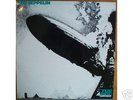Led Zeppelin 1st LP Turquoise UK Original LP EX+
