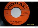 rare Patsy Cline 45 on Coral Records.