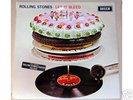 ROLLING STONES Let It Bleed ORIG UK LP STICKER POSTER