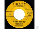 RARE Northern Soul 45  JUNE BATEMAN / I Don't Want To